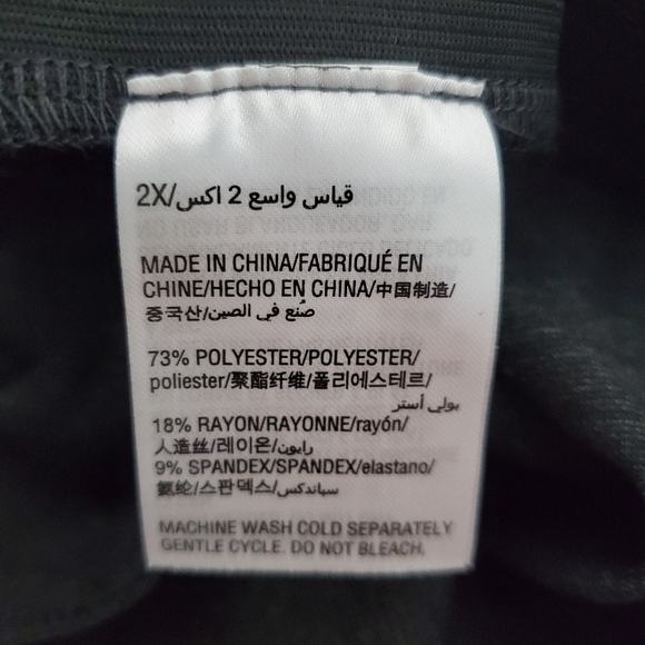 NEW INC International Concepts Grey Leggings - Picture 4 of 4